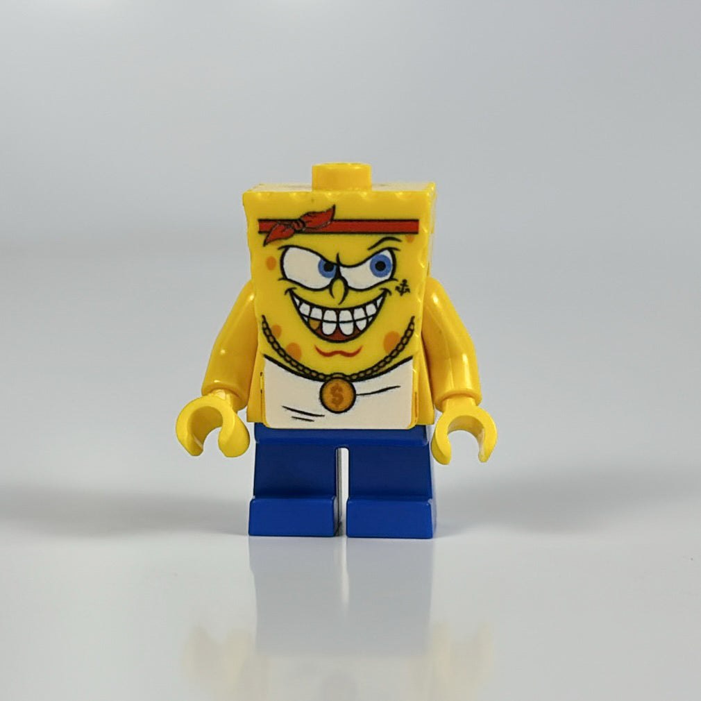 lego thug spongebob meme minifigure
