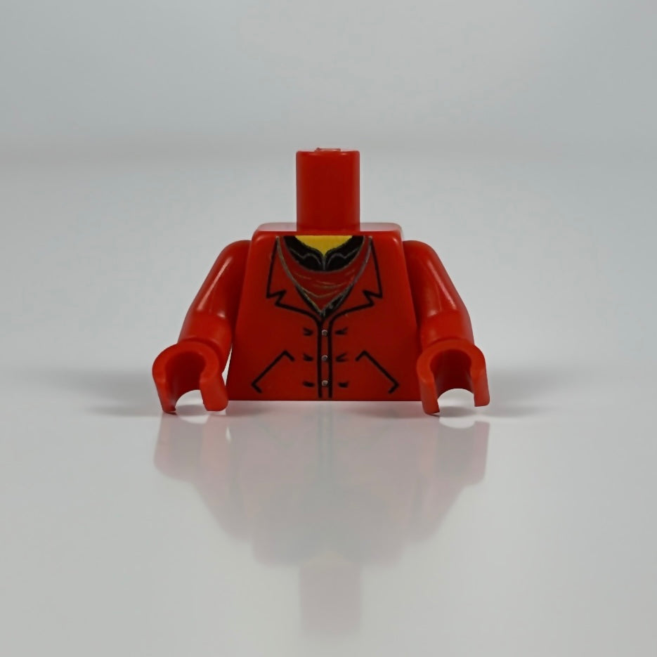 Cowboy Torso (Red) - FigFabLabs