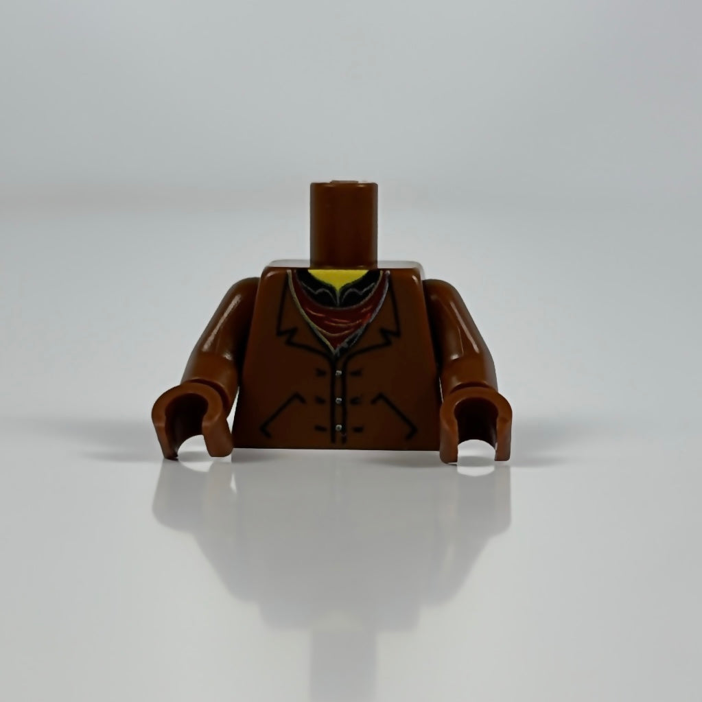 Cowboy Torso (Reddish Brown) - FigFabLabs