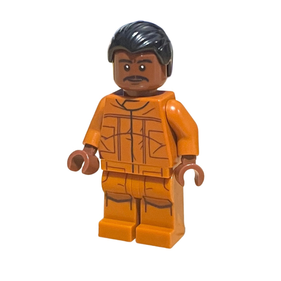 LEGO Pilot Willrow minifigure standing with pilot uniform and gear