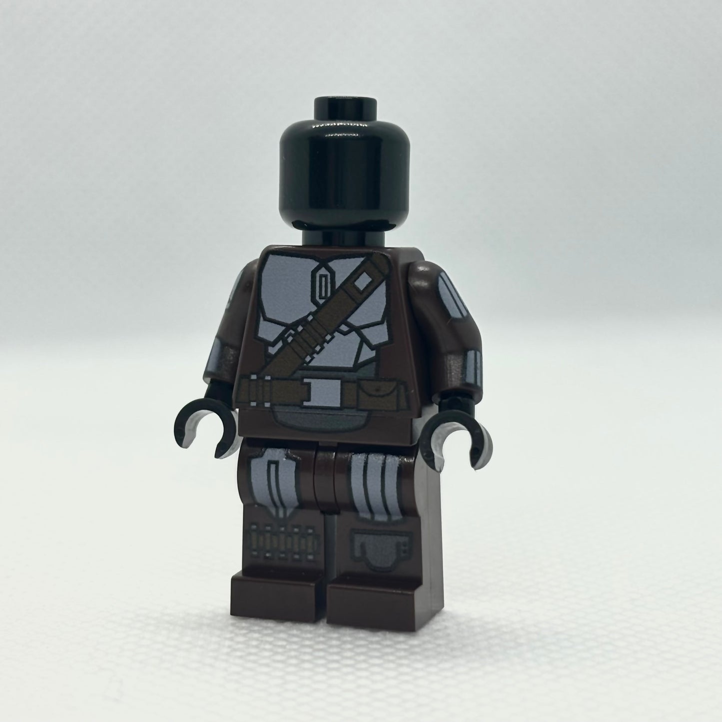 LEGO Beskar Steel Suit minifigure without BrickTactical helmet