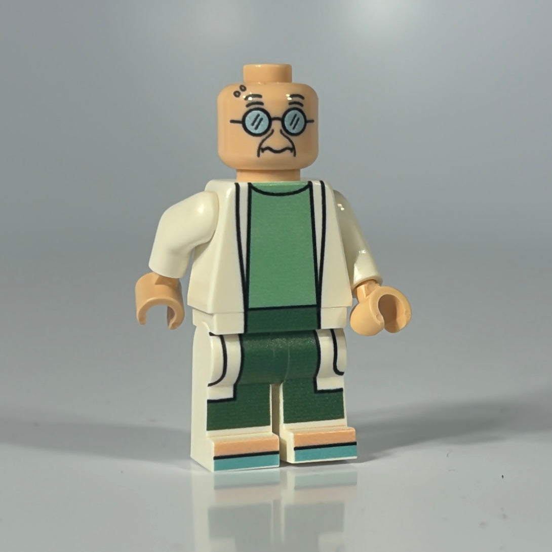 LEGO minifigure of Professor Farnsworth
