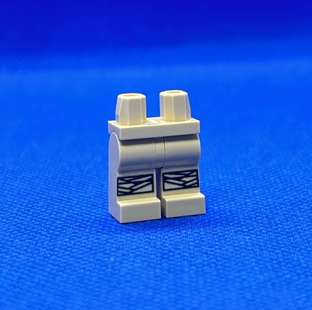 custom printed lego minifigure legs