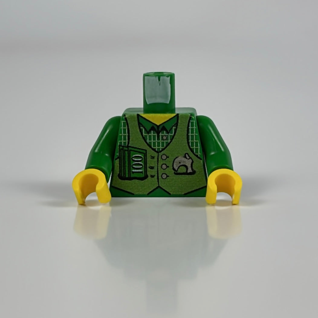 Banker Torso (Green) - FigFabLabs