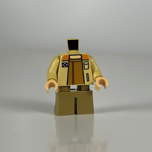 Classic Fleet General torso figurine based on popular character, in stock and ready to ship