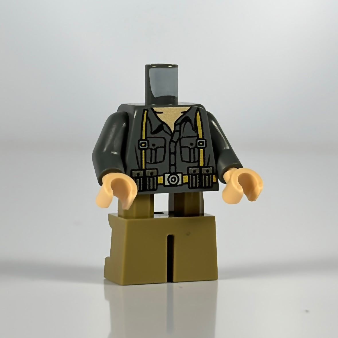 LEGO Bazooka Trooper Torso minifigure piece detailed design