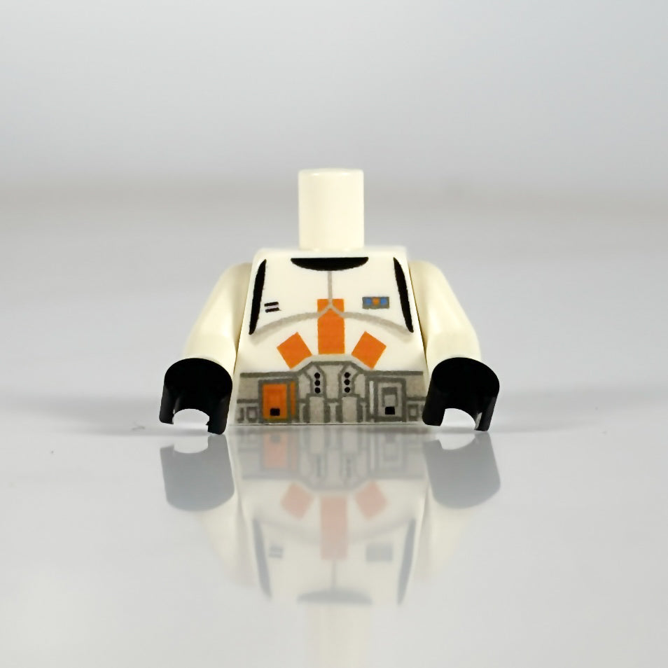 LEGO Cody Torso minifigure part with trademark disclaimer text