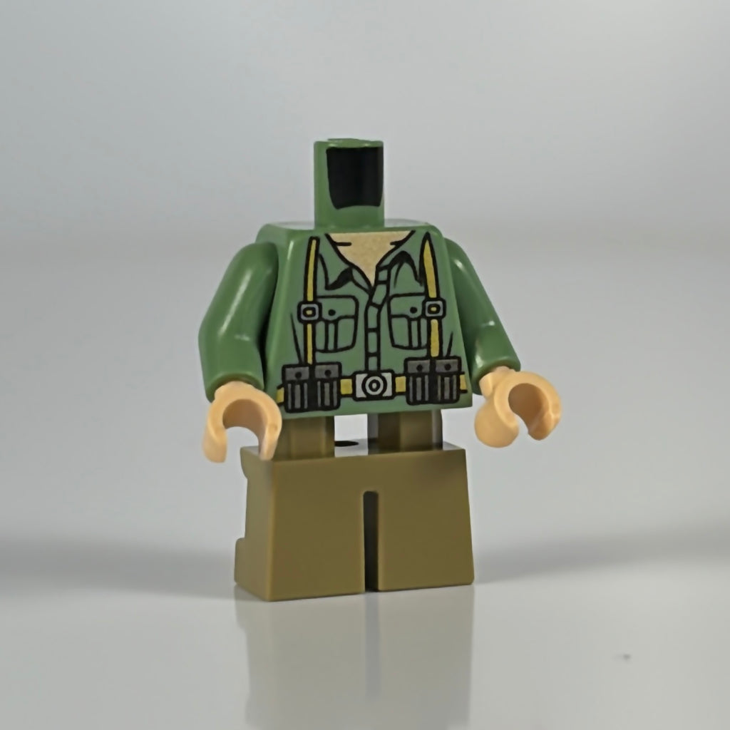 Bazooka Trooper Torso (Sand Green)