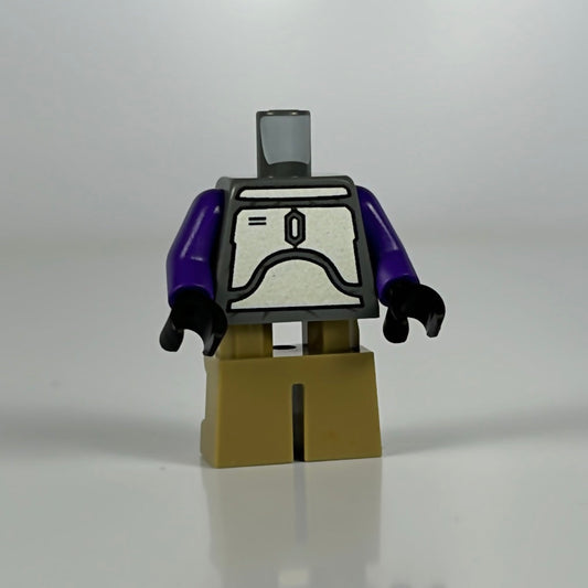 LEGO Fett Torso in Dark Bley color for minifigure