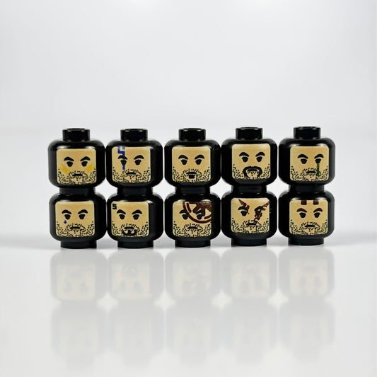 LEGO Trooper Head Pack minifigure accessories close-up