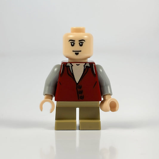 LEGO Marty minifigure with trademark disclaimer text