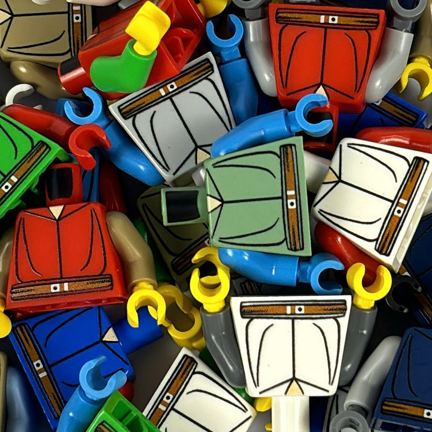 Random Master Long Torso LEGO minifigure with extended torso design