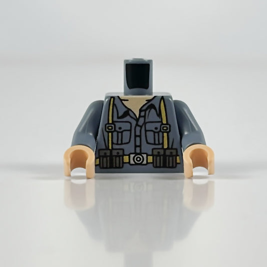 Bazooka Trooper Torso (Sand Blue) - FigFabLabs