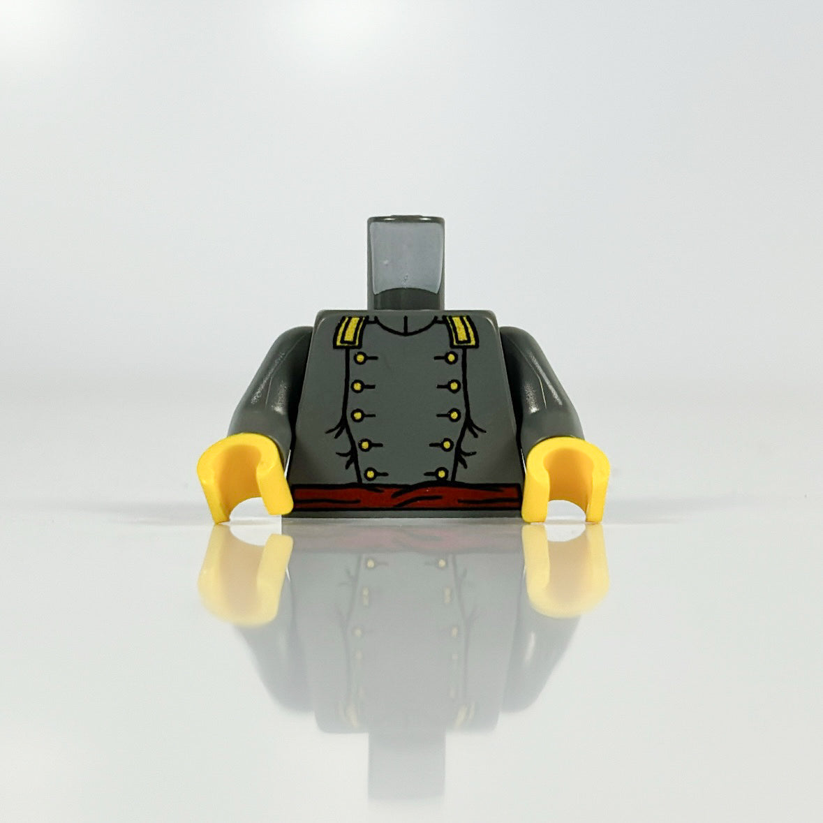 Confederate Officer Torso - FigFabLabs