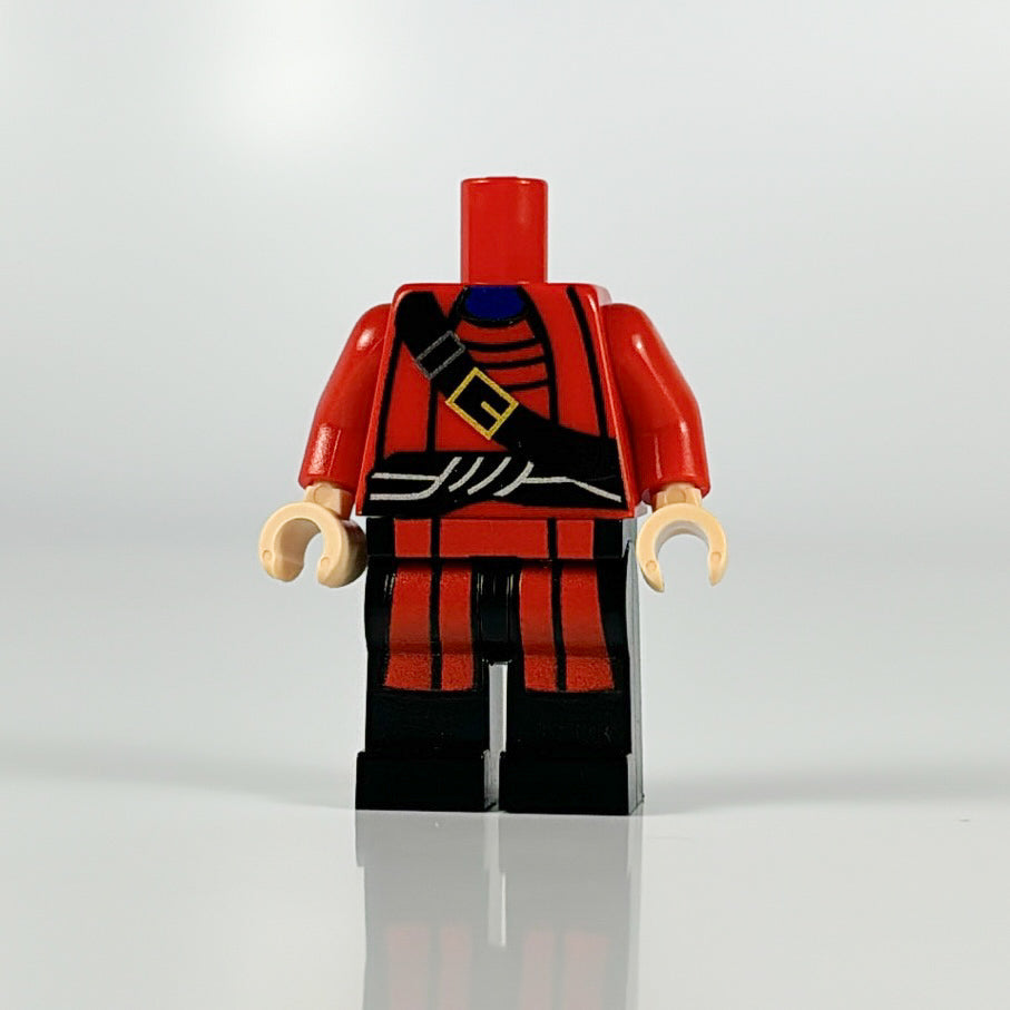LEGO Thug Body minifigure with urban style and attitude