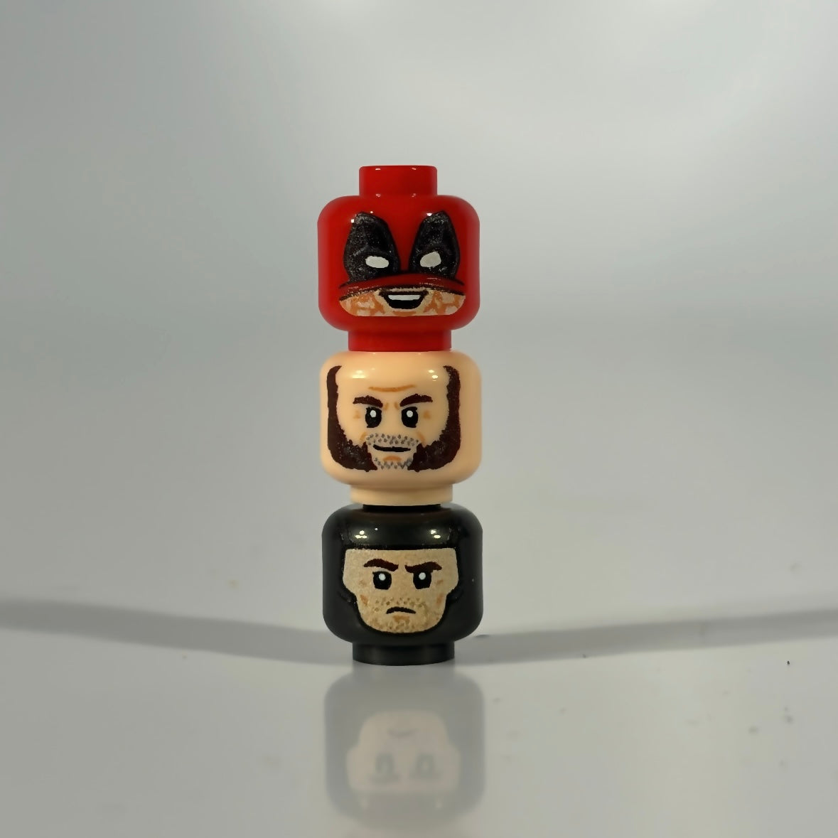 DP&W Head Upgrade Pack LEGO minifigure accessory set