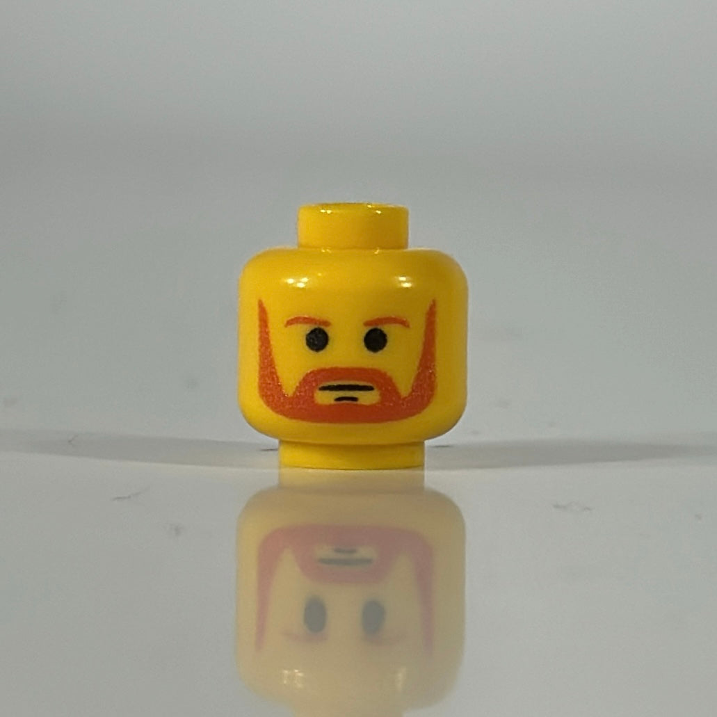 EP3 Master Head yellow LEGO minifigure part