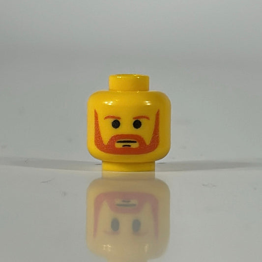 EP3 Master Head yellow LEGO minifigure part