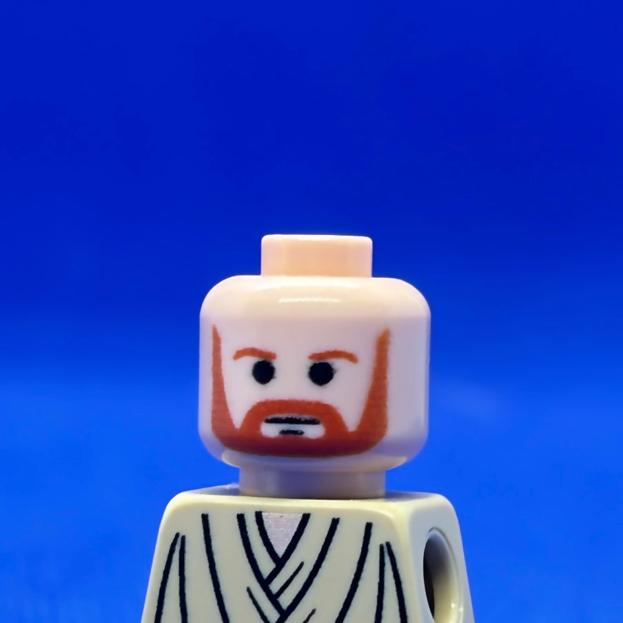 LEGO EP3 Master Head minifigure close-up image