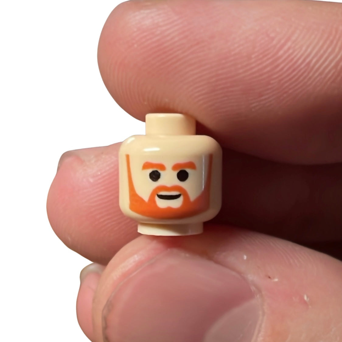 EP2 Master Head LEGO minifigure part close-up