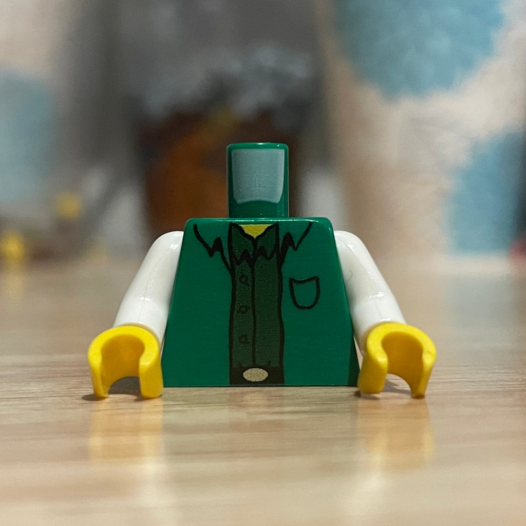Green Vest Torso - FigFabLabs
