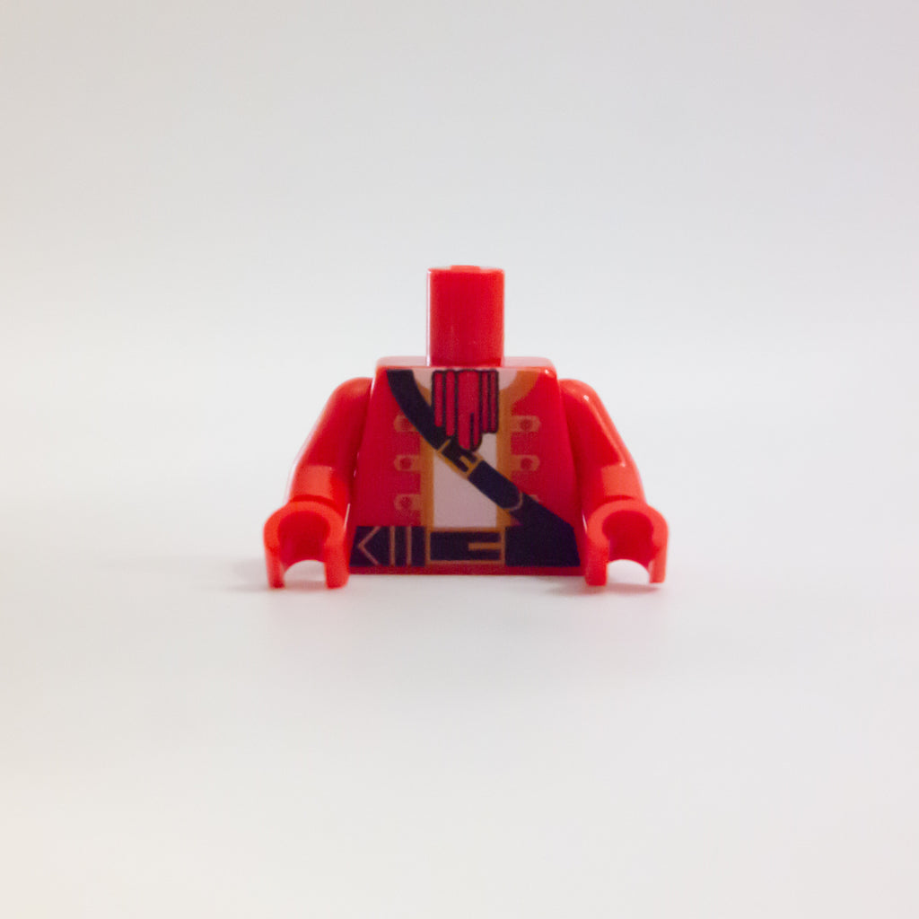Classic Captain Torso (Red) - FigFabLabs