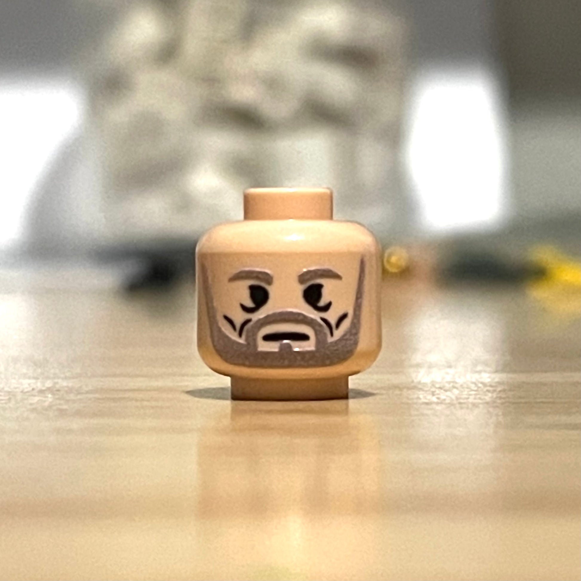 Classic Count Head LEGO minifigure piece with facial hair and expression