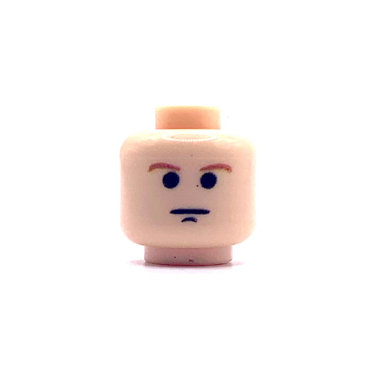 Classic Chosen LEGO minifigure head with neutral expression on white background